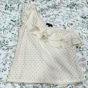 Banana Republic blouse, one shoulder. Size S